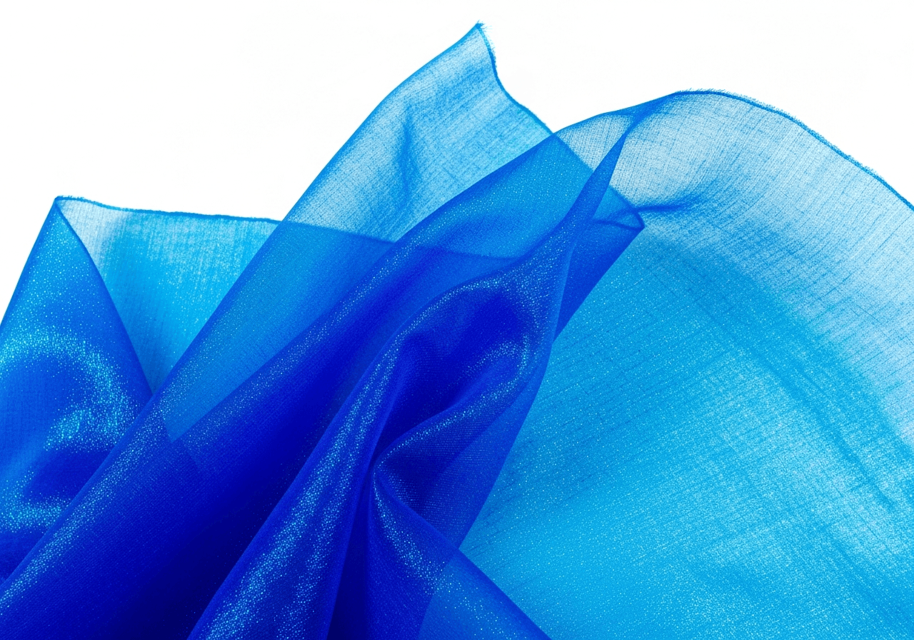 Teal Chanderi Chunni Golden Butti